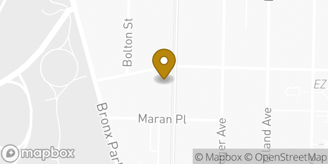 Map showing the location of Planet Fitness in Bronx, NY 10462