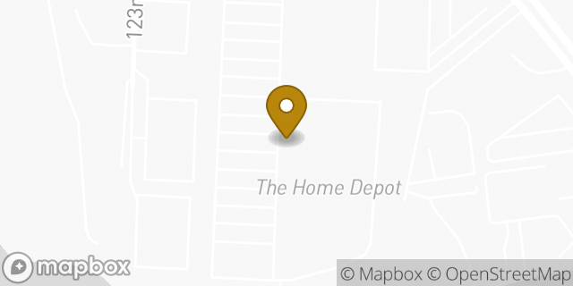 Map showing the location of Penske Truck Rental in Flushing, NY 11354