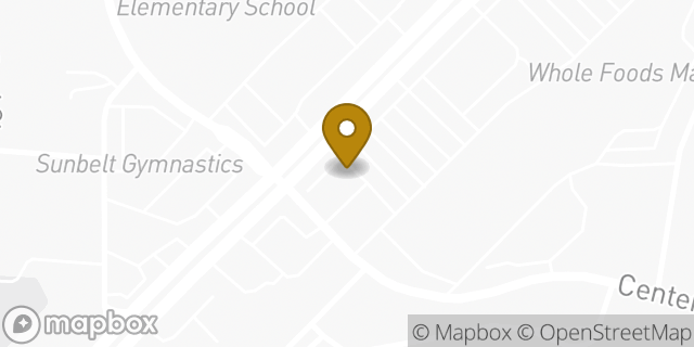 Map showing the location of Chipotle Mexican Grill in Colleyville, TX 76034