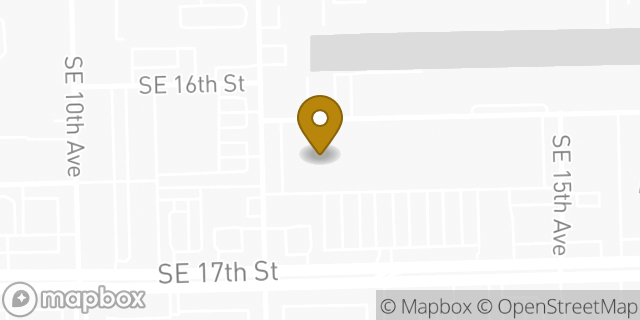 Map showing the location of Amazon Locker - Gall in Fort Lauderdale, FL 33316