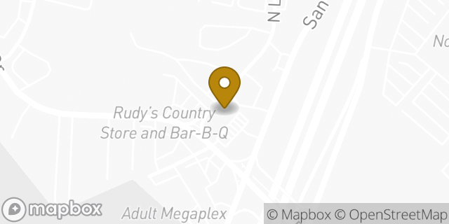Map showing the location of 7-Eleven in San Antonio, TX 78216