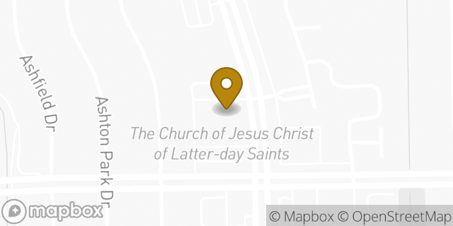 Map showing the location of The Church of Jesus Christ of Latter-day Saints in Houston, TX 77082