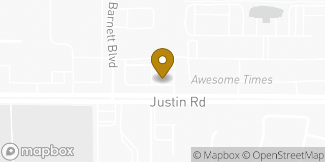 Map showing the location of Whataburger in Highland Village, TX 75077