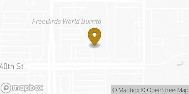 Map showing the location of Pearle Vision in Oklahoma City, OK 73134