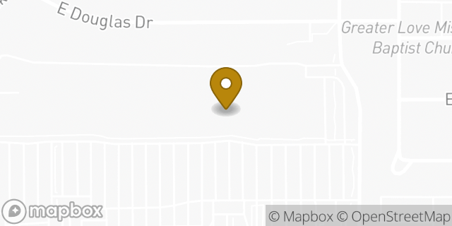 Map showing the location of HomeGoods in Midwest City, OK 73110