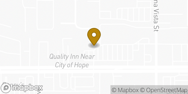 Map showing the location of The UPS Store in Duarte, CA 91010