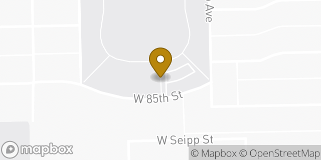Map showing the location of Amazon Locker - Sisterhood in Chicago, IL 60652