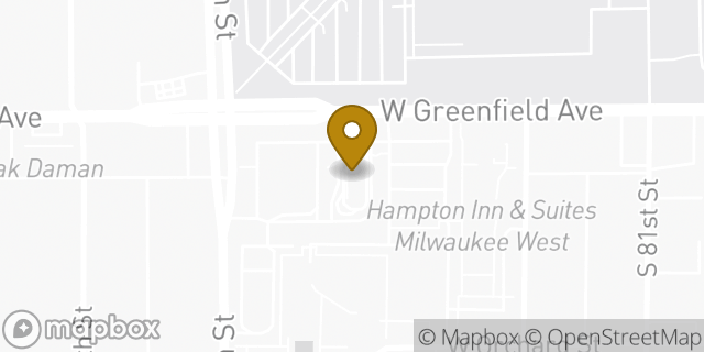 Map showing the location of McDonald's in West Allis, WI 53214