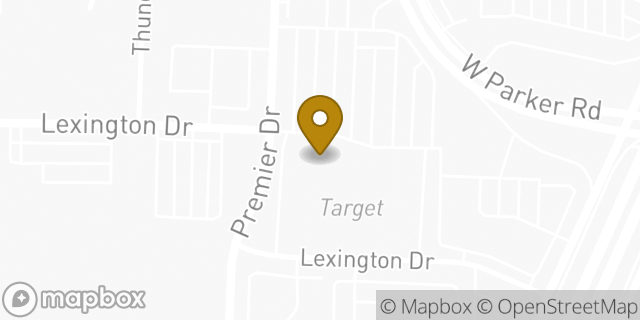 Map showing the location of Target in Plano, TX 75075