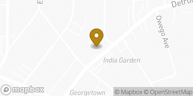 Map showing the location of Papa Johns Pizza in Lakewood, OH 44107