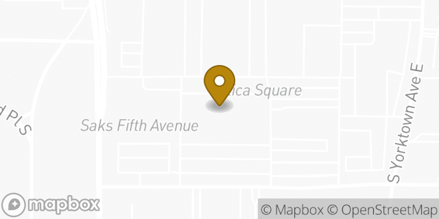 Map showing the location of Banana Republic in Tulsa, OK 74114