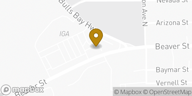 Map showing the location of Subway in Jacksonville, FL 32220