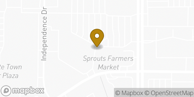 Map showing the location of Sprouts Farmers Market in Mesquite, TX 75150