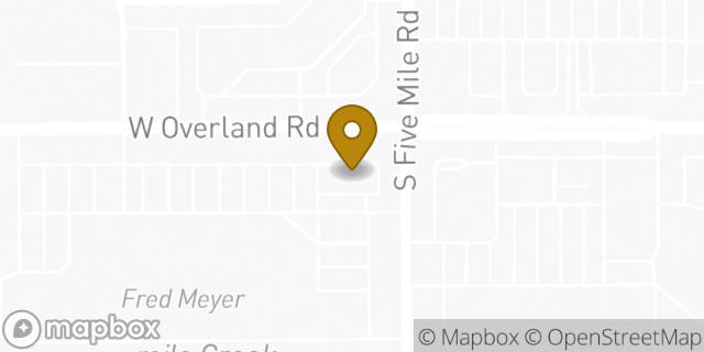 Map showing the location of Fred Meyer Fuel Center in Boise, ID 83709