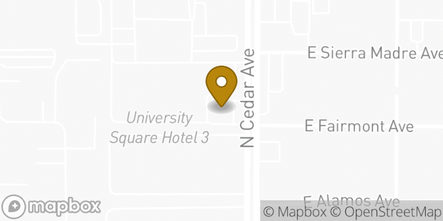 Map showing the location of Citibank ATM in Fresno, CA 93726