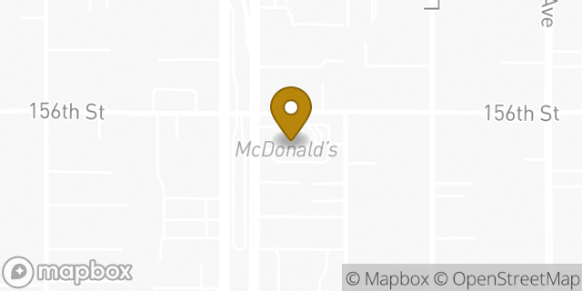 Map showing the location of McDonald's in Lawndale, CA 90260