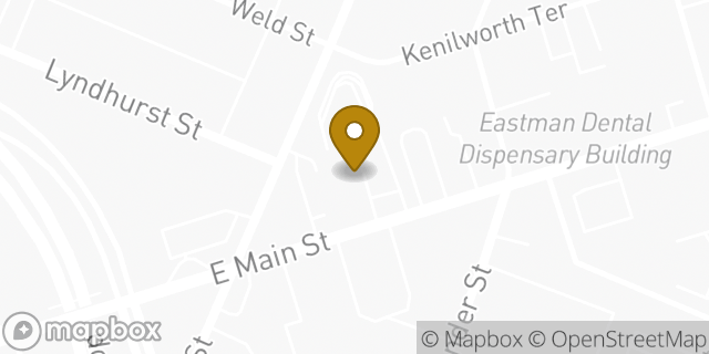Map showing the location of Amazon Locker - Kristel in Rochester, NY 14605