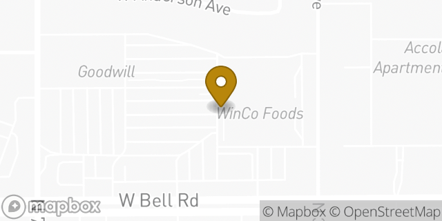 Map showing the location of Coinme in Phoenix, AZ 85023