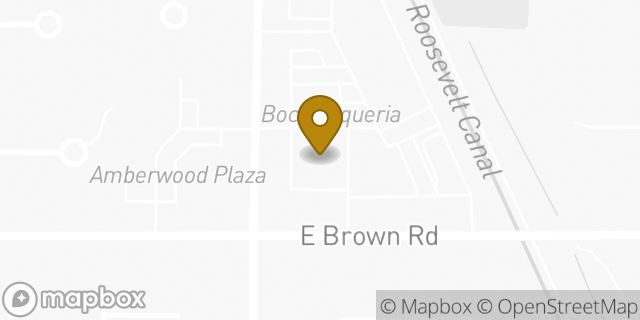 Map showing the location of ATM Walgreens in Mesa, AZ