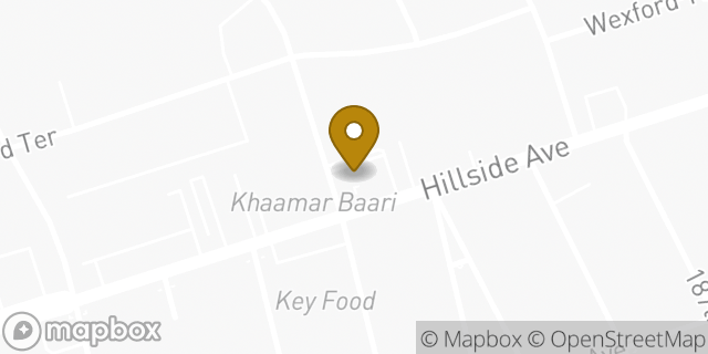 Map showing the location of Chase Bank in Jamaica, NY 11432