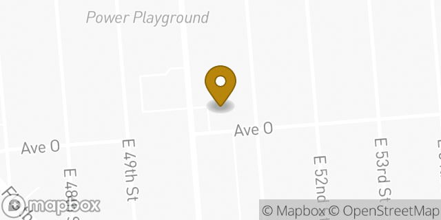 Map showing the location of Amazon Locker - Peregrine in Brooklyn, NY 11234