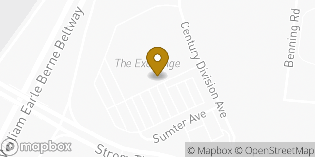 Map showing the location of Amazon Locker - Troop in Columbia, SC 29207