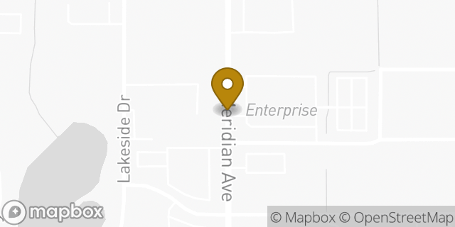 Map showing the location of Hertz in Oklahoma City, OK 73119