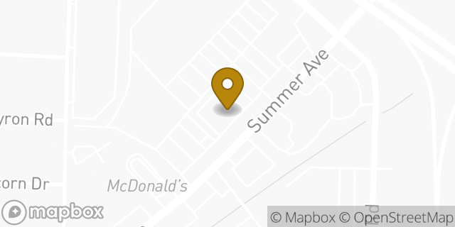 Map showing the location of Subway in Memphis, TN 38122