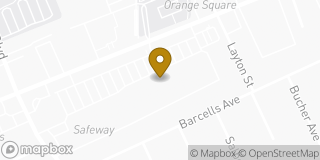 Map showing the location of Amazon Locker - Sympathy in Santa Clara, CA 95051