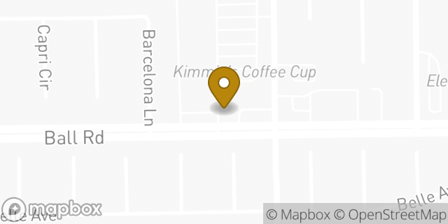 Map showing the location of Subway in Cypress, CA 90630