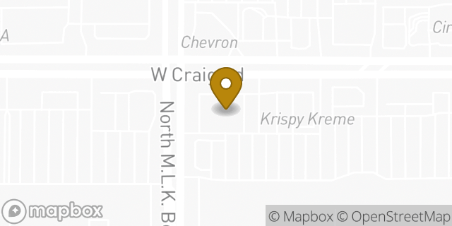 Map showing the location of Walgreens in North Las Vegas, NV 89032