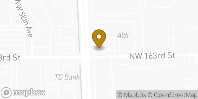 Map showing the location of Regions Bank ATM in Miami Gardens, FL 33014
