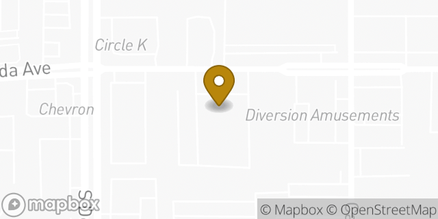 Map showing the location of Penske Truck Rental in Las Vegas, NV 89118