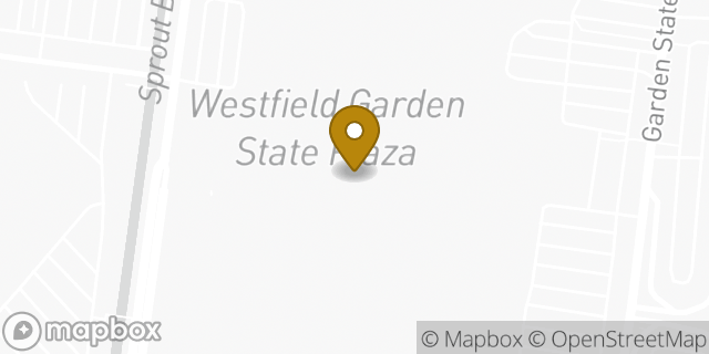 Map showing the location of Kids Foot Locker in Paramus, NJ 07652