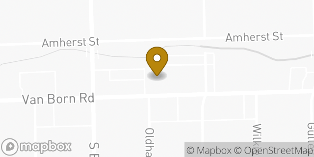 Map showing the location of ATM CVS in Dearborn Heights, MI