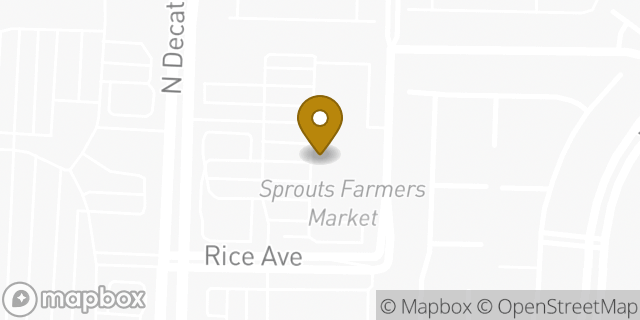 Map showing the location of Sprouts Farmers Market in Las Vegas, NV 89130