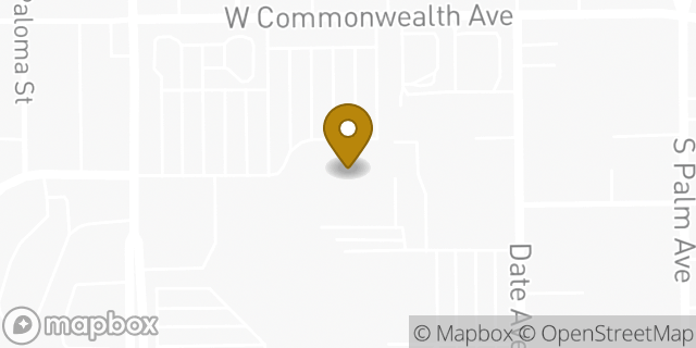Map showing the location of Coinme in Alhambra, CA 91803