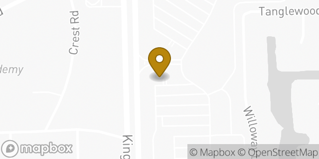 Map showing the location of Chipotle Mexican Grill in Willowbrook, IL 60527