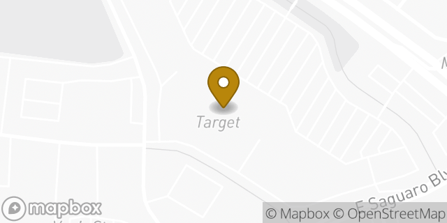 Map showing the location of ATM Target in Fountain Hills, AZ