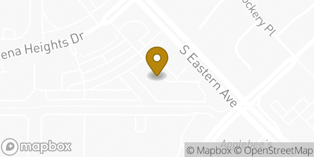 Map showing the location of Buffalo Wild Wings in Henderson, NV 89052