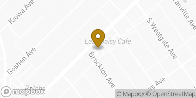 Map showing the location of McDonald's in Los Angeles, CA 90025