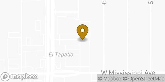 Map showing the location of Enterprise Rent-A-Car in Lakewood, CO 80226