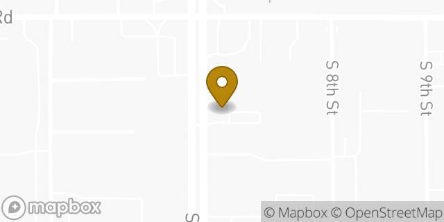 Map showing the location of Enterprise Rent-A-Car in Phoenix, AZ 85034