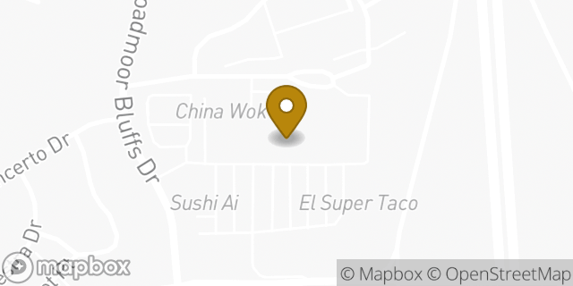 Map showing the location of Safeway in Colorado Springs, CO