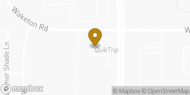 Map showing the location of QuikTrip in Flower Mound, TX 75028