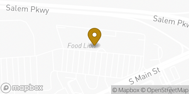 Map showing the location of Panera Bread in Kernersville, NC 27284