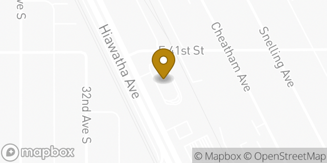 Map showing the location of McDonald's in Minneapolis, MN 55406
