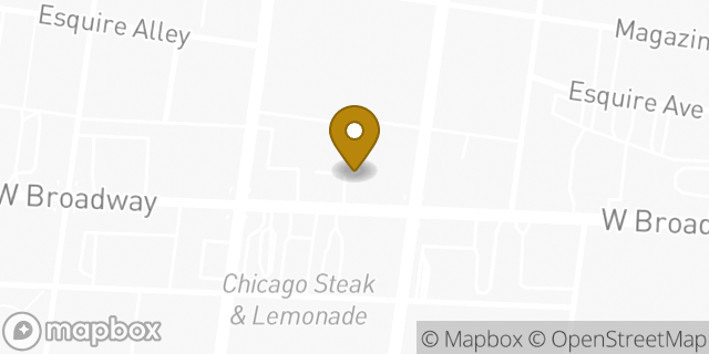 Map showing the location of Papa Johns Pizza in Louisville, KY 40211