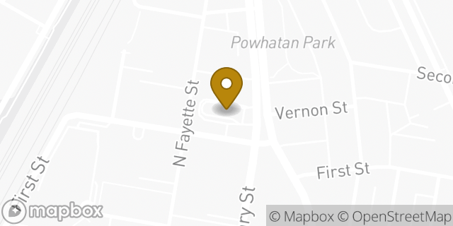 Map showing the location of McDonald's in Alexandria, VA 22314