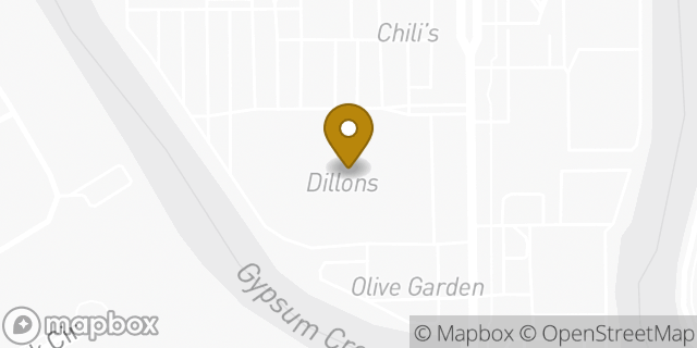 Map showing the location of Starbucks in Wichita, KS 67206